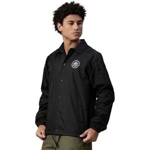 VANS Torrey Black Coaches Jacket Mens L Streetwear Windbreaker Skater Techwear